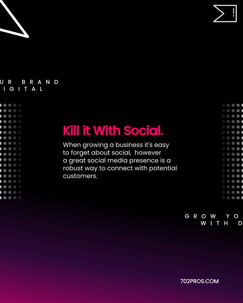 Grow your brand slide 3 - instagram marketing agency in las vegas - 702 pros