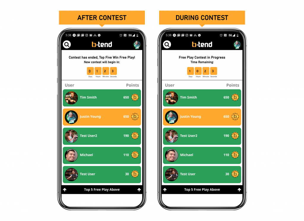 B Tend App Design by 702 Pros