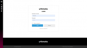 Vitmoto login page by 702 pros las vegas web design agency