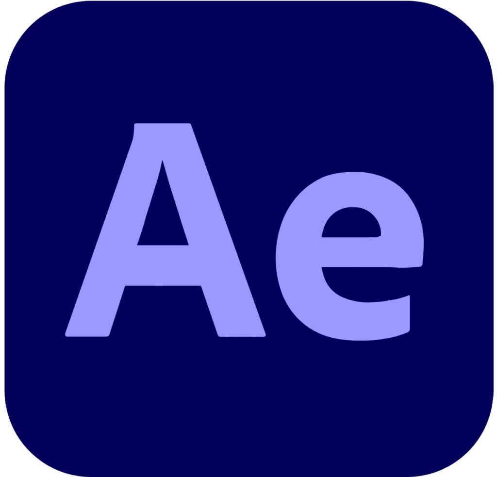 Transparent After Effects Logo AE