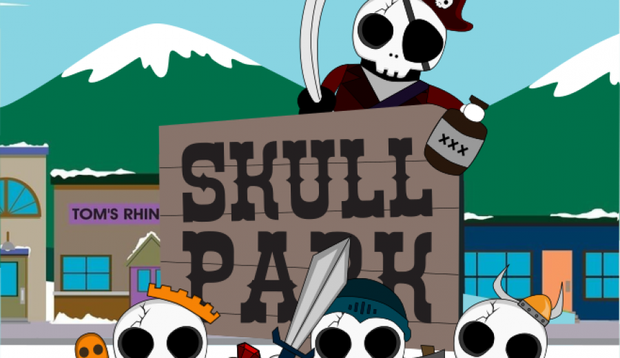 Skull Pals | Skull Park Graphic | Graphic Design by 702 Pros