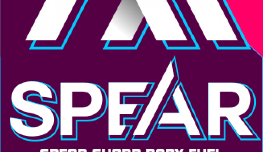 Spear - Berry Crush Energy Drink - Graphic Design