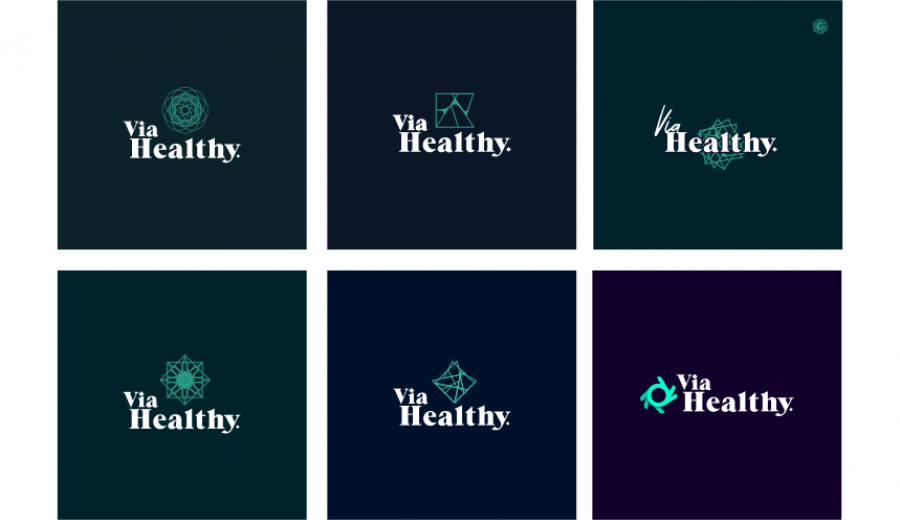 Via Healthy Logo Design | Health and Fitness Logo Design | 702 Pros