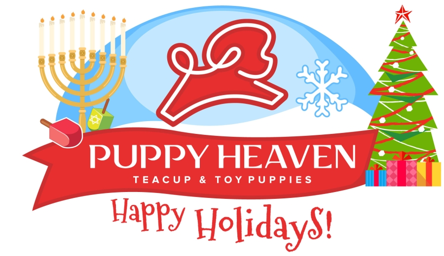 Puppy Heaven Christmas Logo Design by 702 Pros