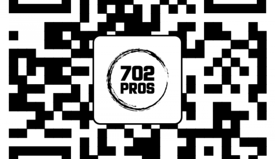 Branding QR Code Example by 702 Pros
