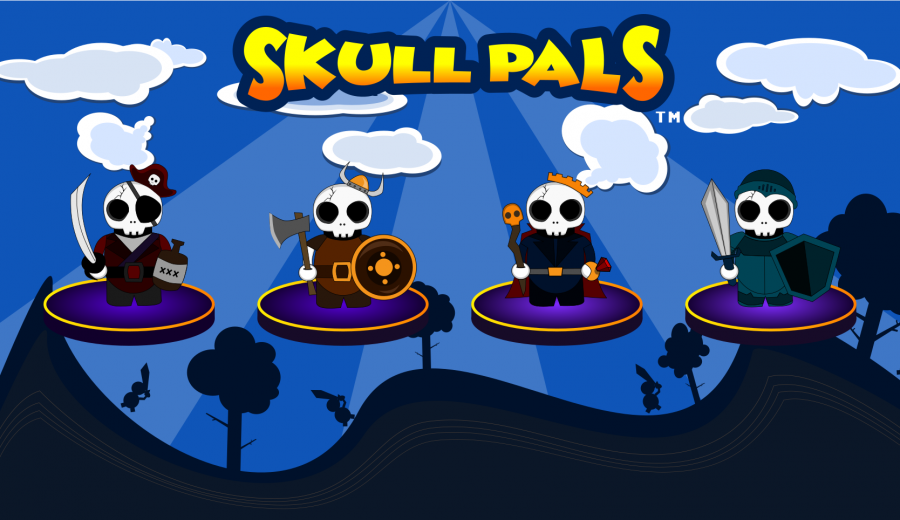 Skull Pals Graphic Design by 702 Pros | Character Graphic Design